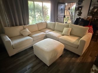 Corduroy couch new in box / no showroom  read the description