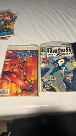 Spider-Man and punisher marvel comics