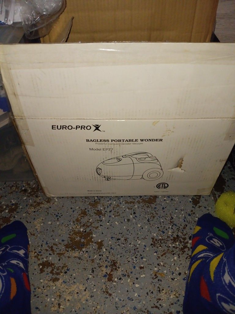 Euro-Pro Bagless Portable Vacuum