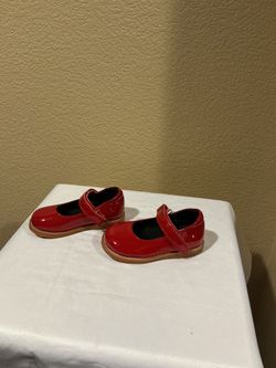 Girl’s Red Loafers