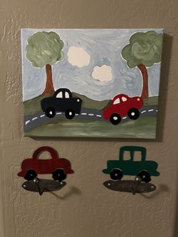 Car Hooks + Painting