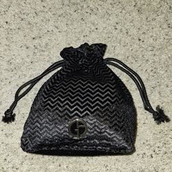 Black GA Drawstring Bag