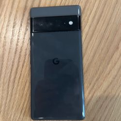 Stormy Black Pixel 6 Pro with 128 GB with Black Phone Case 