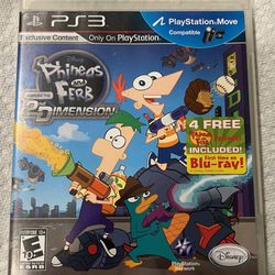 Phineas and Ferb Across the 2nd Dimension PlayStation 3 PS3 