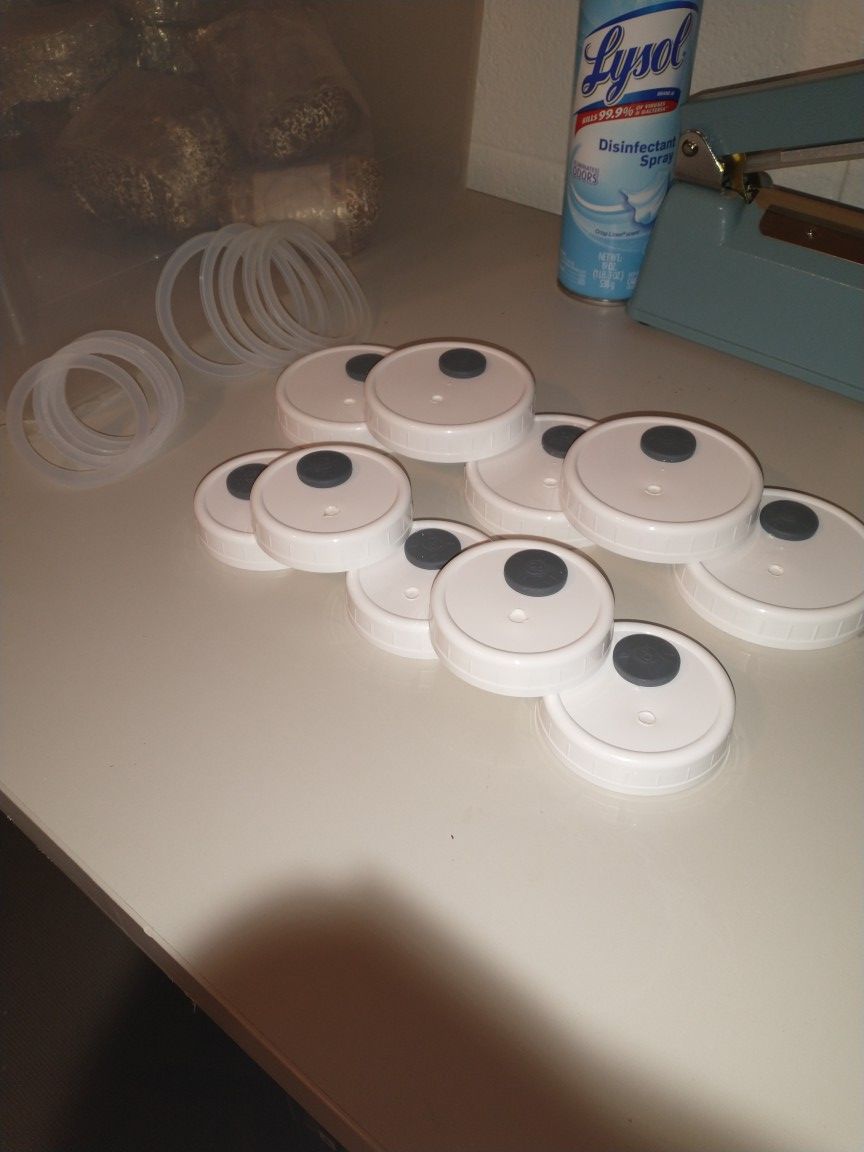 Inoculation Grain Jar Lids For Growing Mushrooms