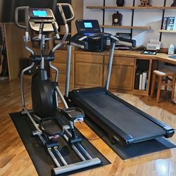 Elliptical and Treadmill