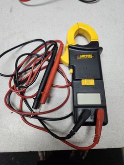 Mutimeter inductive amp,volt,ohm