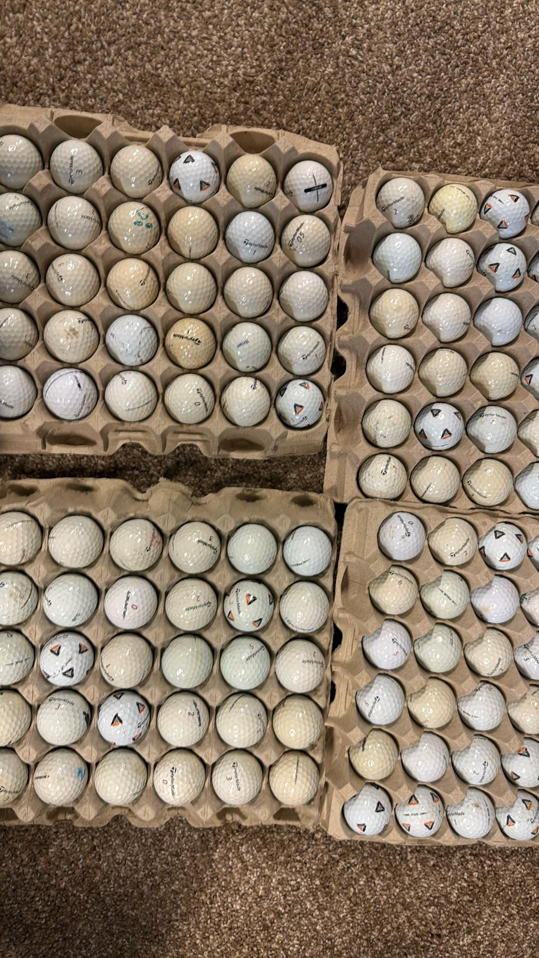 120 Taylor Made Golf Balls