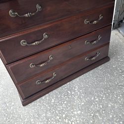 Miller Office Furniture Wood Office Filing Cabinet Vintage