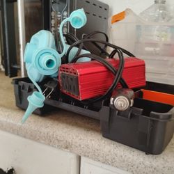 Intex Air Pump With 12 Car Inverter Usbs