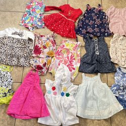 Girl Clothes Sz 18 Months 