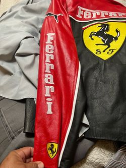 Ferrari leather jacket