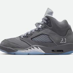 Jordan 5 Wolf Grey New W/Box Size Men’s 10