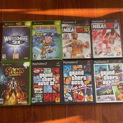 PS2 & XBOX games