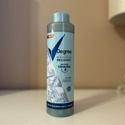 Degree Maximum Recovery Icy Mint Cold Shower Body Wash 