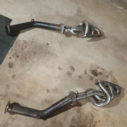 2004 Nissan 350Z or any 3.5 VQ V6 Motor Headers And Straight Pipes