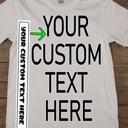 Small, medium, Large, extra large T-shirts 