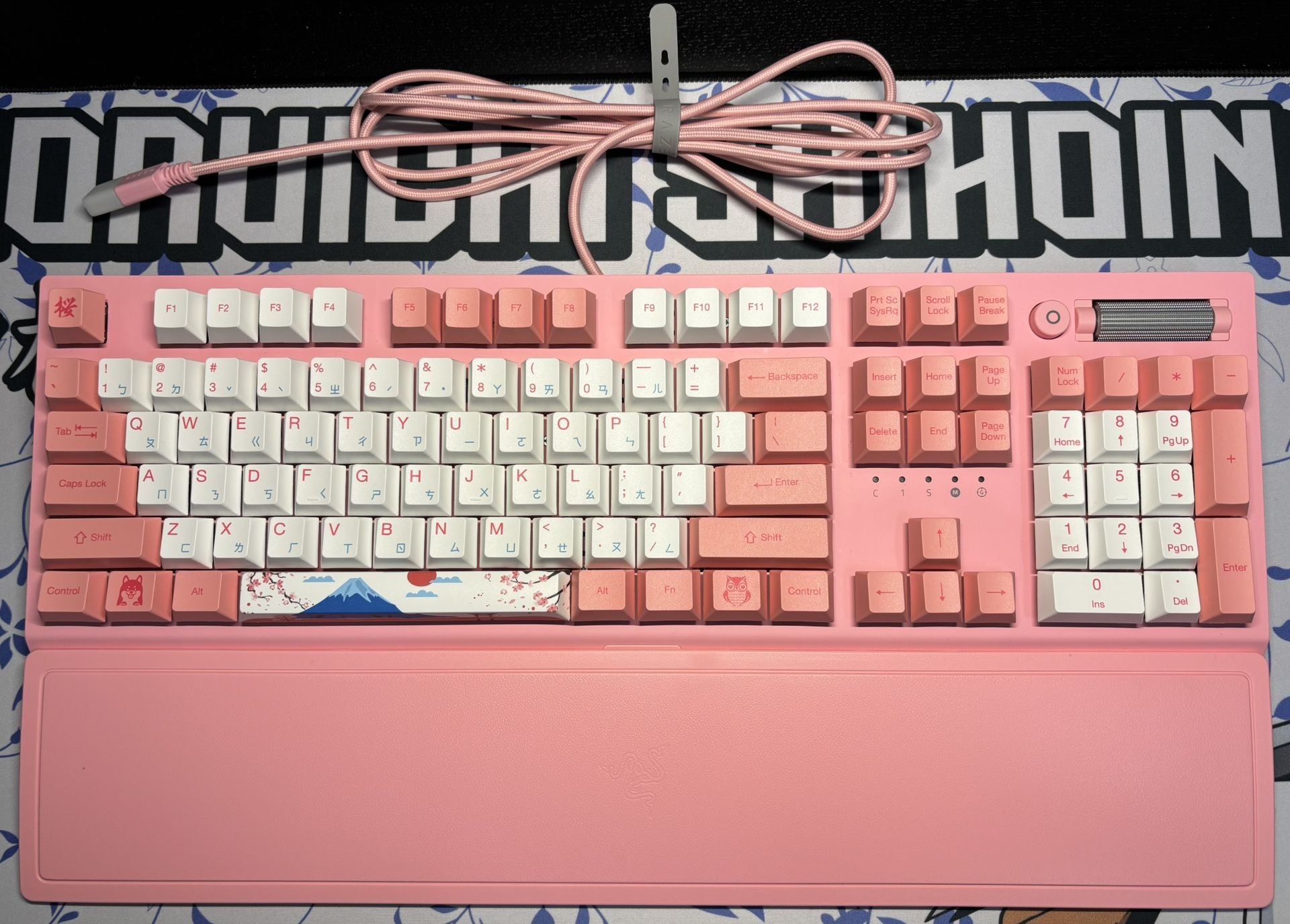 Razer Blackwidow V3 Mechanical Gaming Keyboard Quartz Pink