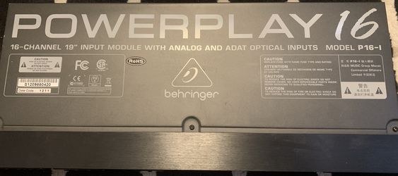 Behringer P-16 I