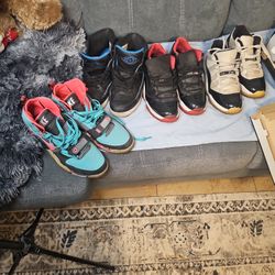 Various Retro Jordan's And Nikes