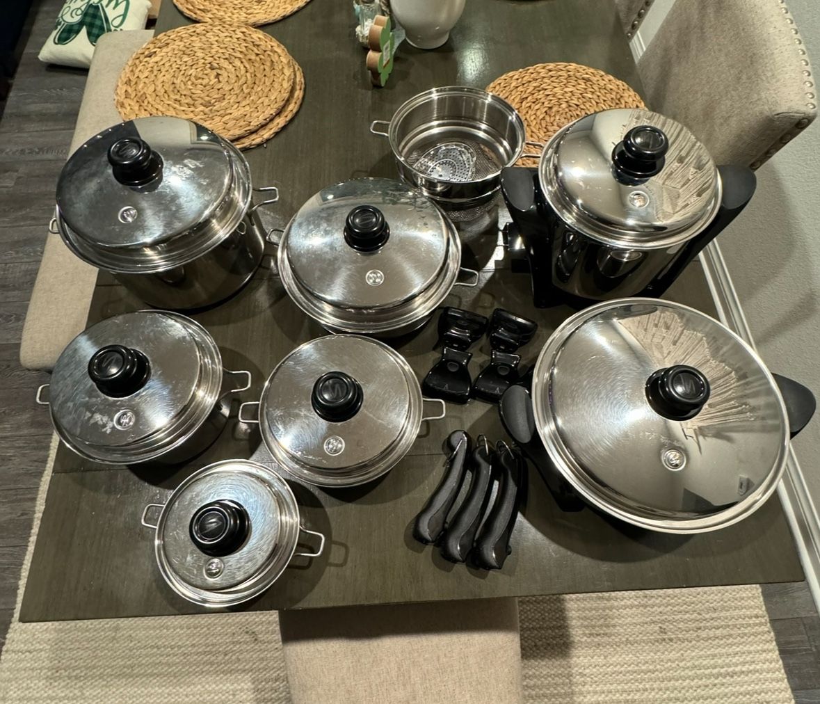 Salad Master Pots, Pan And Cutter Set