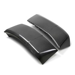 Carbon fiber rear flare extension panels for 2018-2023 Dodge Challenger Widebody