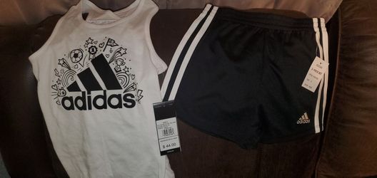 Adidas 2 piece set Girls size 5