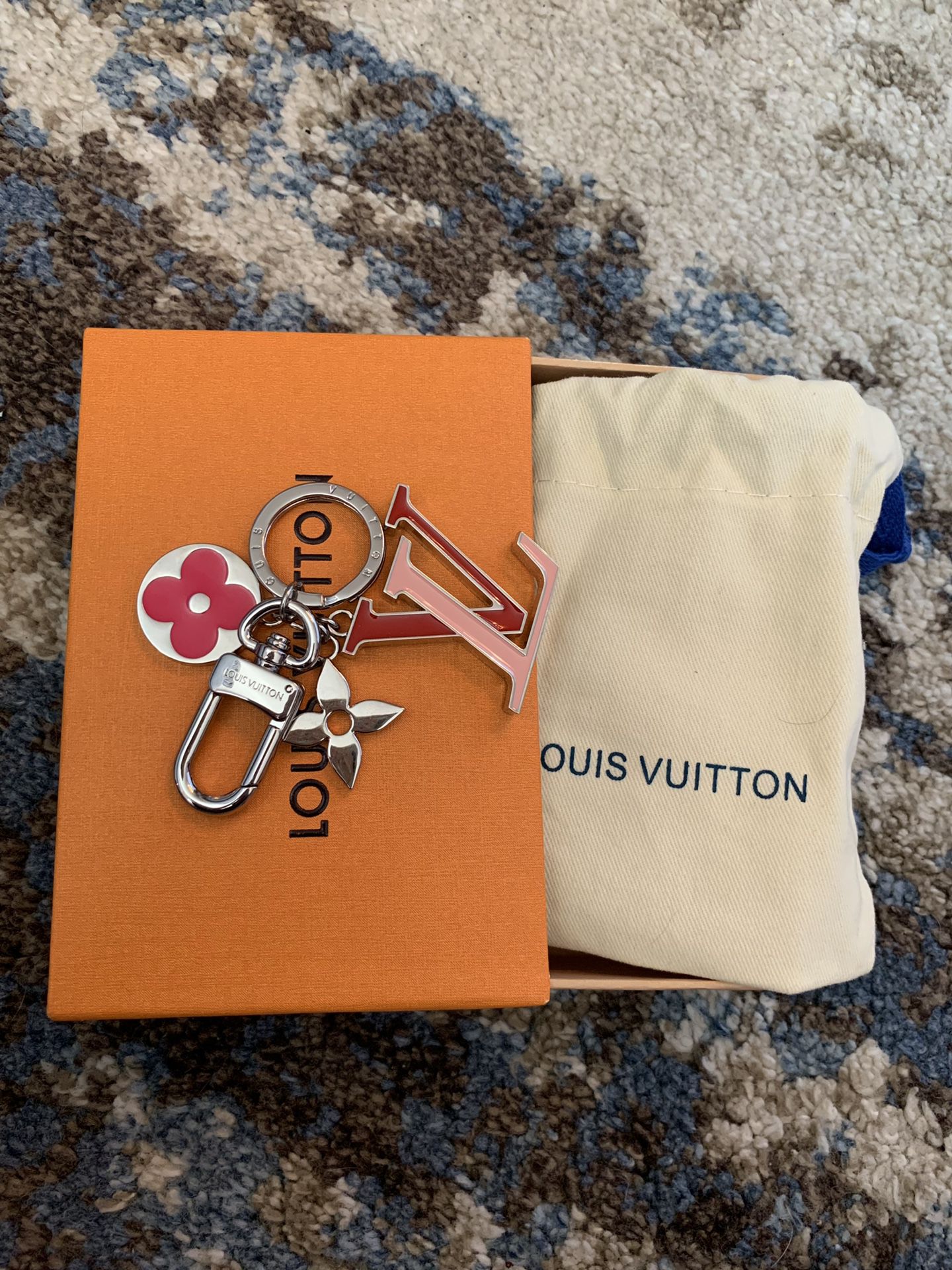 Louis Vuitton key chain bag charm