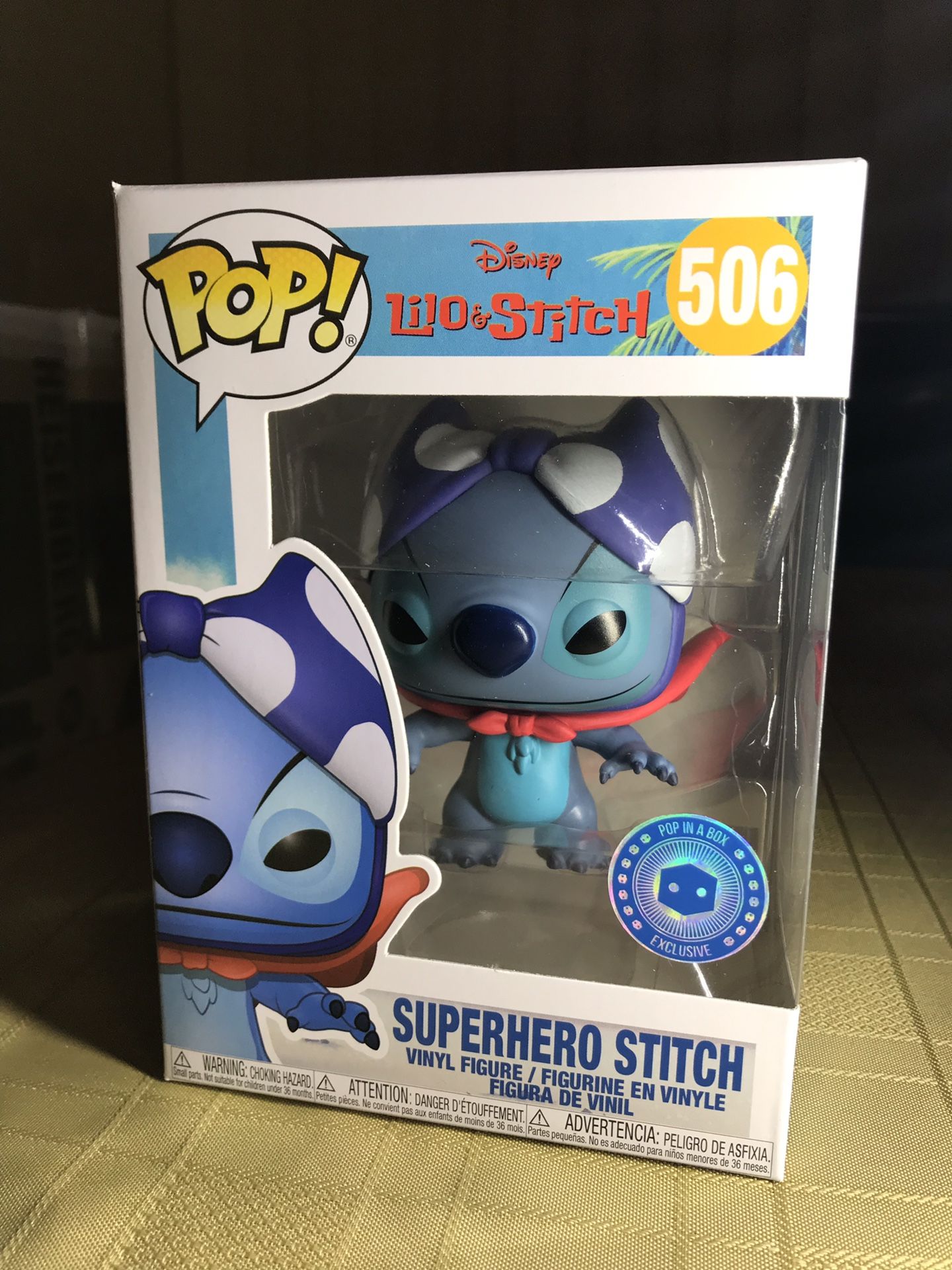 Funko Pop Superhero Stitch Disney’s Lilo & Stitch