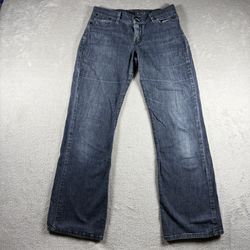 Y2K Levi’s Flare Jeans Womens Size 29 Blue Dark Wash Denim #1899