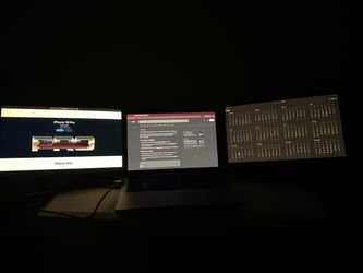 Triple Screen Laptop Monitor Extender