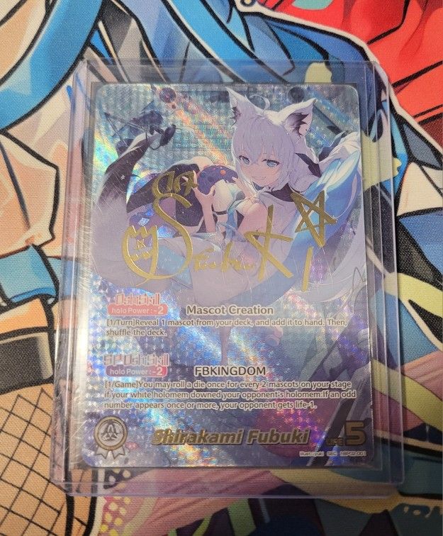 HOLOLIVE TCG EN Shirakami Fubuki SEC
