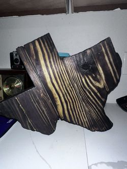 Rustic Burnt Texas State 