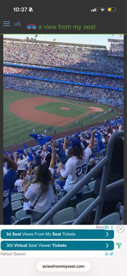 Dodgers ticket