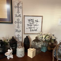 Lanterns Candle Holders Mason Jars Farmhouse Decor 