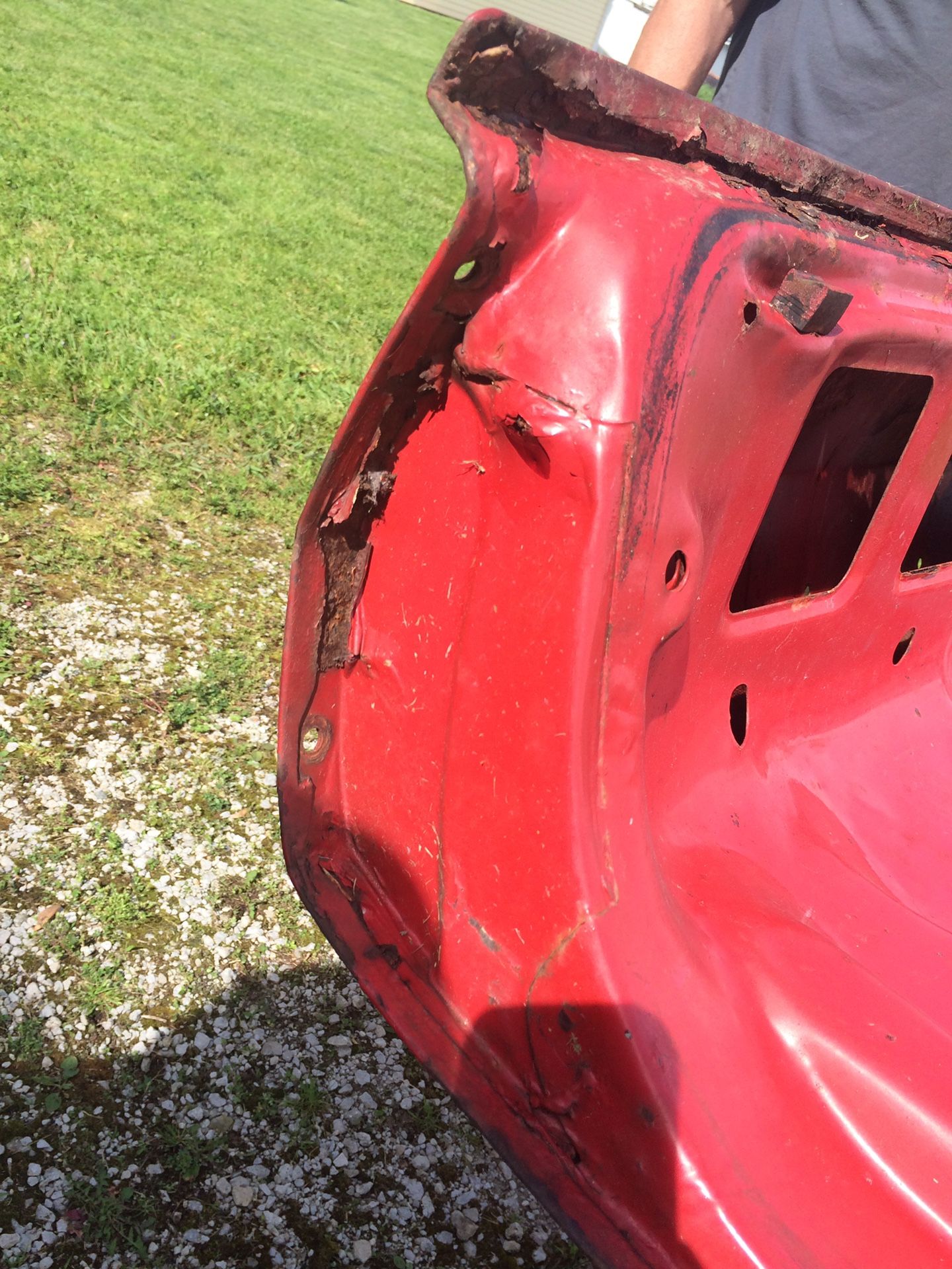 1968 only road runner Belvedere trunk deck lid