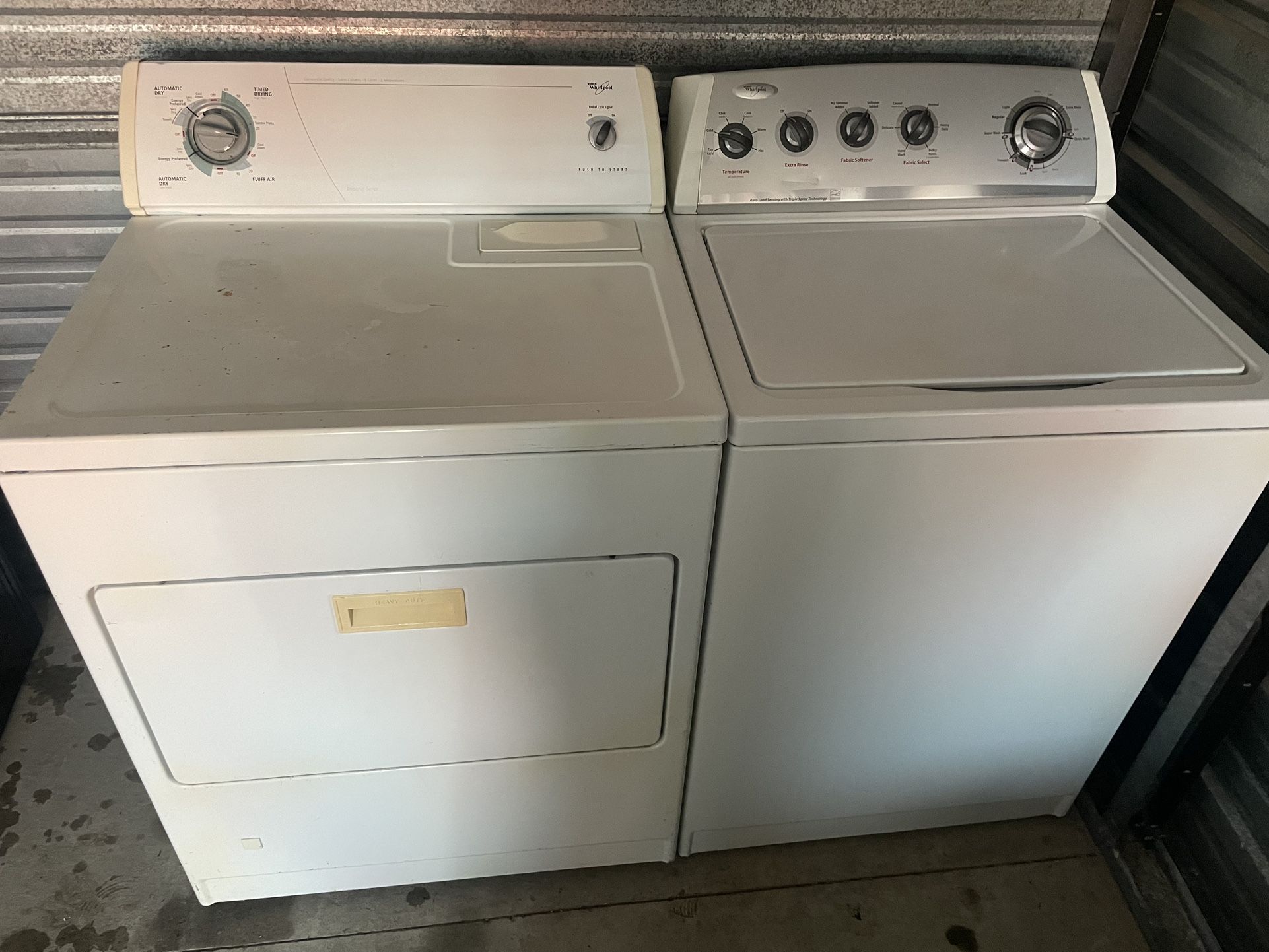 Washer & Dryer