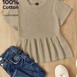 Khaki/ Light Brown Shirt 