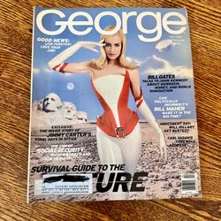 George Magazine February 1(contact info removed) A Survival Guide to the Future JFK JR MULDER