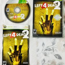 Left 4 Dead 2 Microsoft Xbox 360 Complete In Box Clean Tested Working