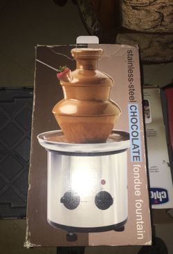 Stainless Steel Chocolate Fondue Fountain