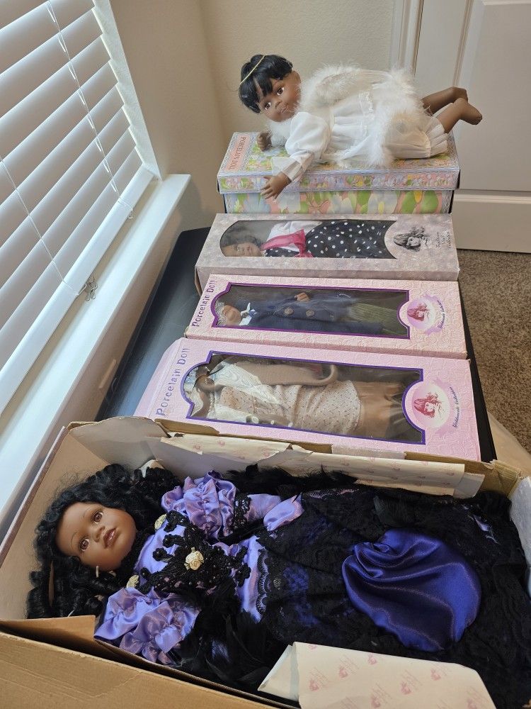 African American Porcelain Dolls