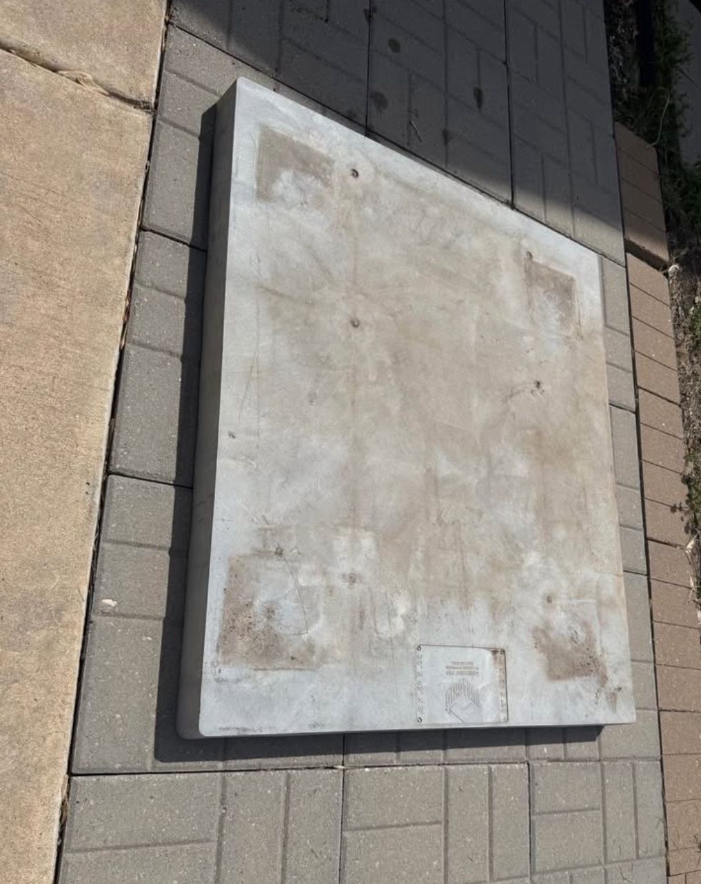 36x36 inch AC Condenser Pad Plastic