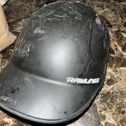 Rawlings Black Helmet Baseball Softball 6 3/4 - 7 1/2 Inch 