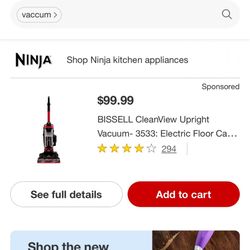 BISSELL Vacuum Cleaner 