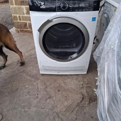 stacking electrolux washer and dryer