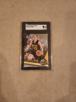 2023 Bowman U Chrome Caitlin Clark, SGC 9, Basketball Card