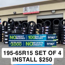 195-65R15 Brand New Tires For Sale