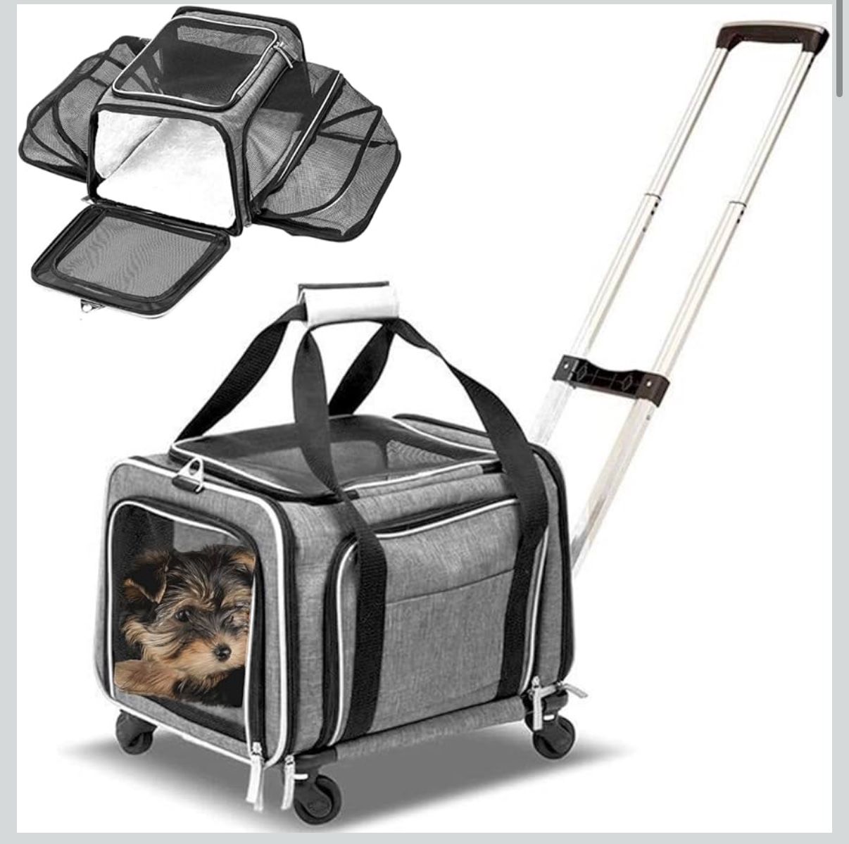 Two Sided Expandable Rolling Carrier-