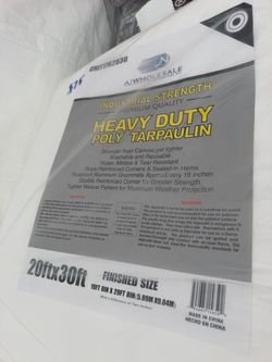Lona heavy dury 20 x 30 ft